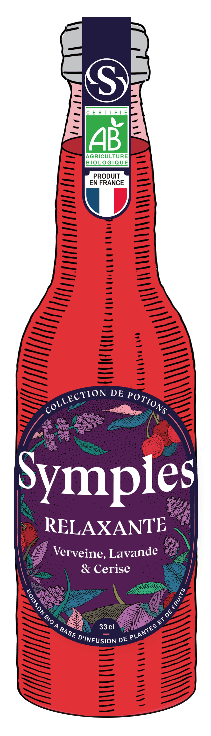 Boisson bio - Relaxante - Symples