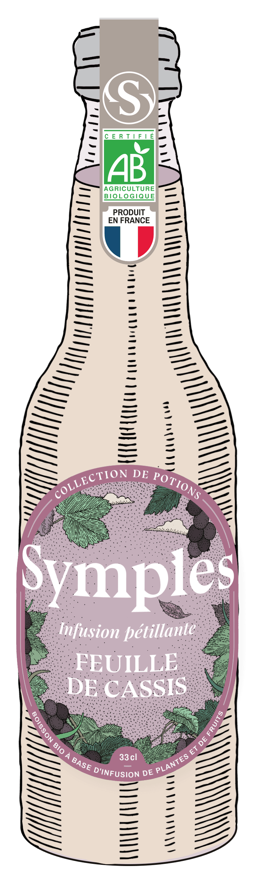 Infusion bio - Feuille de cassis - Symples