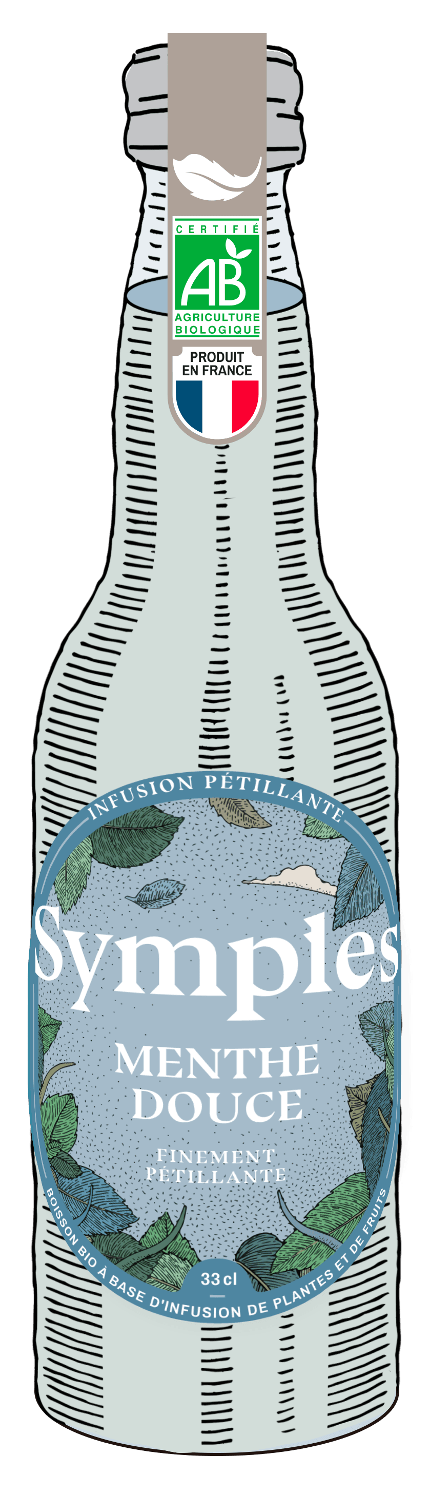 Boisson bio - Menthe douce - Symples